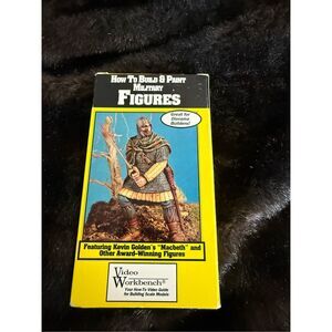 VHS Tape “How To Build & Paint Military Figures” By Award‎ Win Kevin Golden 1993